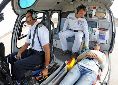Helicopter emergency medical services